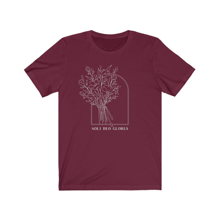 Soli Deo Gloria Bouquet Tee
