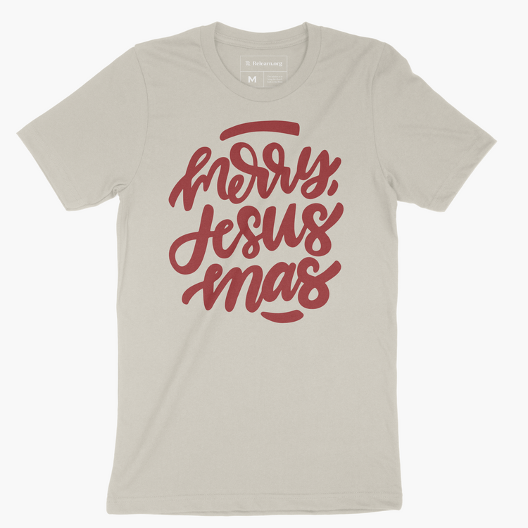 Merry Jesusmas Script Tee