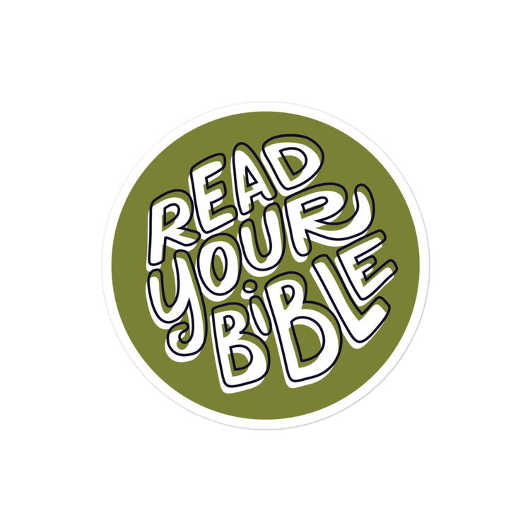 Read Your Bible Kids Vinyl Sticker