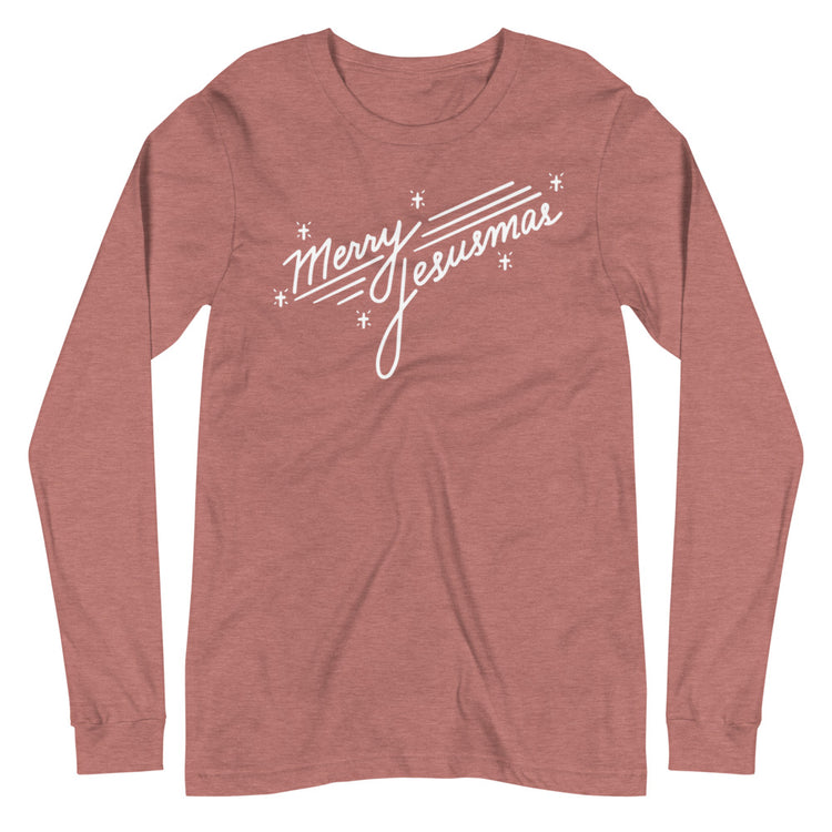 Merry Jesusmas Long Sleeve Tee