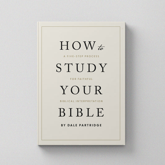 How To Study Your Bible E-Book